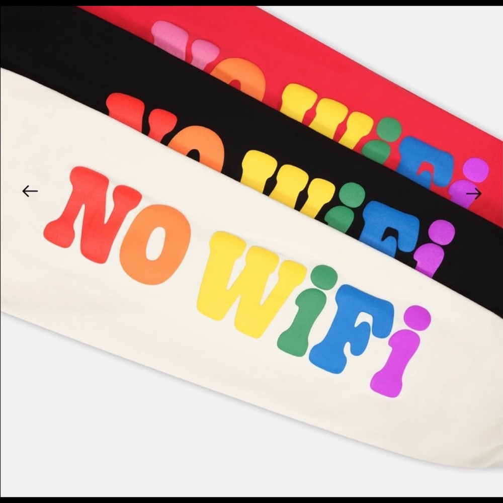 MADHAPPY so sorry no WiFi sweatpants